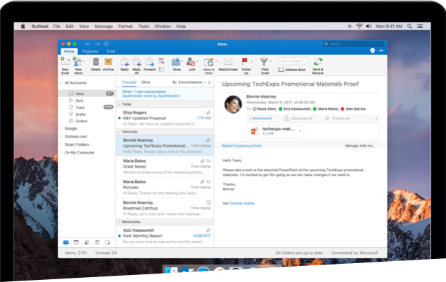 Outlook download for mac